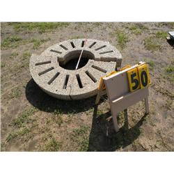 cement base tree rings