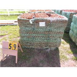 4.5 yards royal gold wood chips