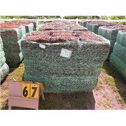 4.5 yards natural hardwood wood chips