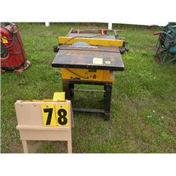 table saw