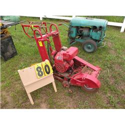 concrete saw
