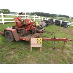 V-252 Ditch Witch & trailer