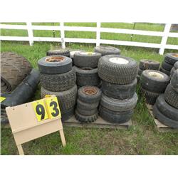 pallet of tires