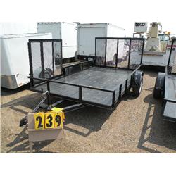 2010 J & W rampgate trailer