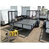 Image 1 : 2010 J & W rampgate trailer