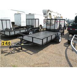 2010 J & W rampgate trailer