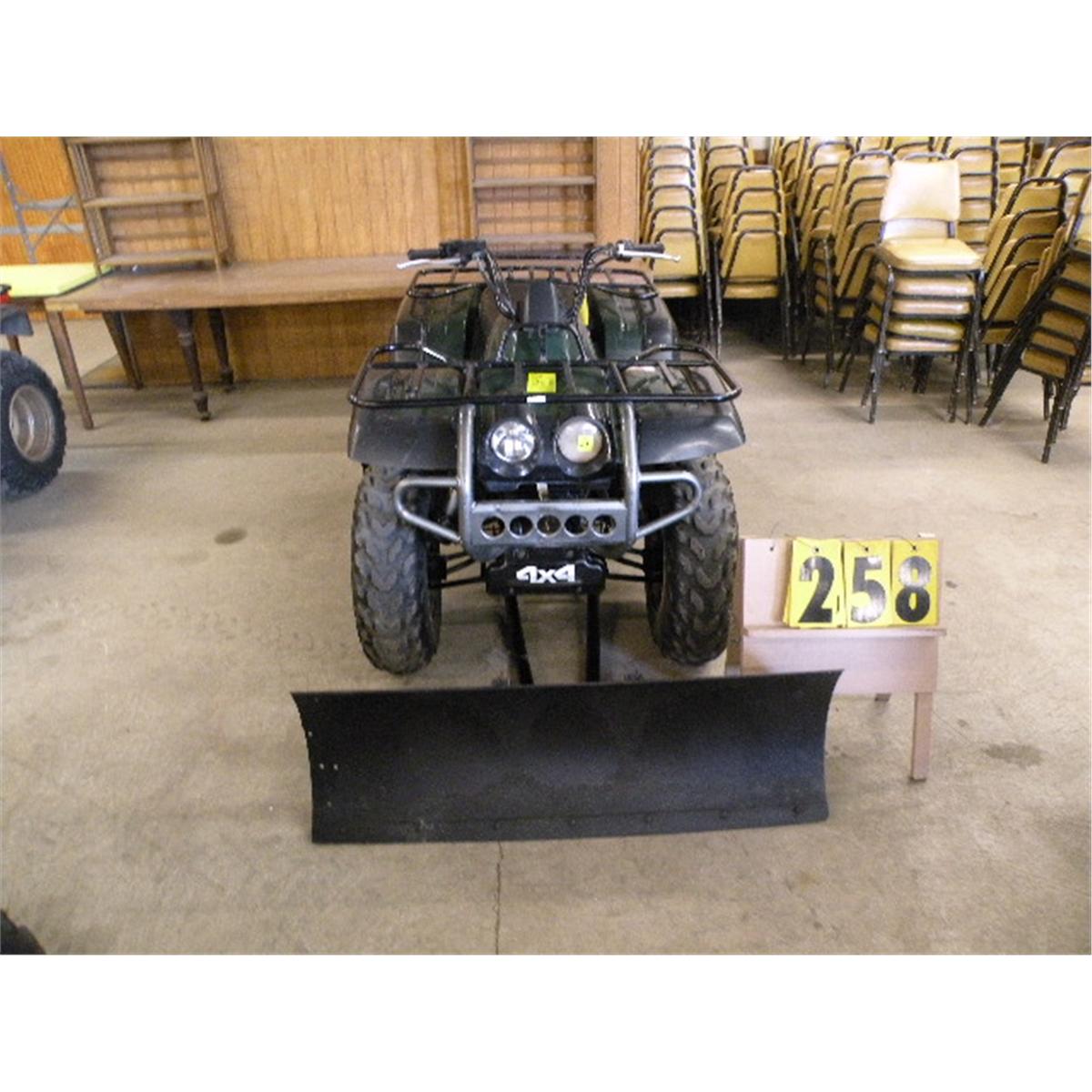 1996 Yamaha Kodiak 400 w/plow