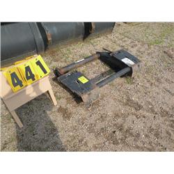 Bobcat adaptor frame