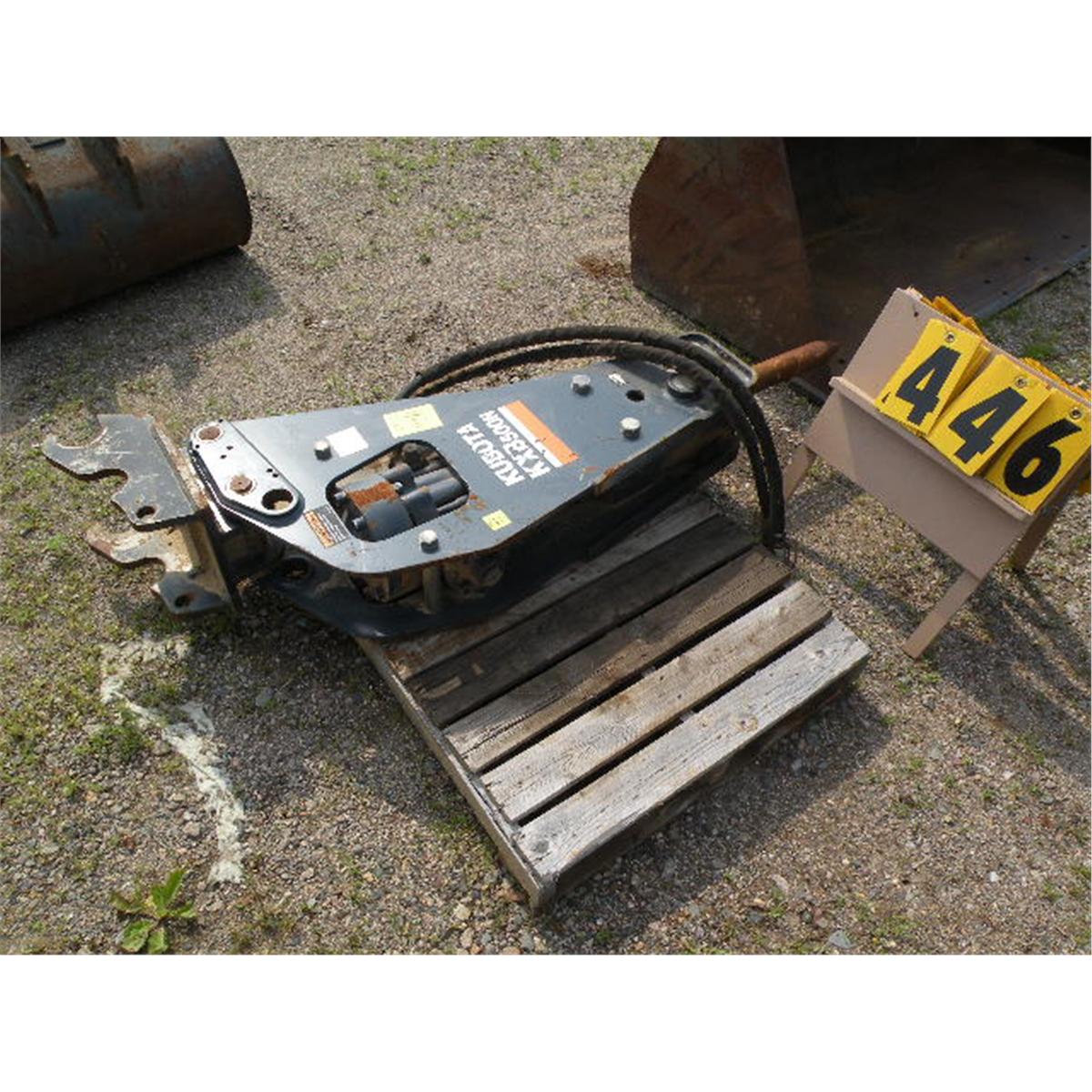 Kubota KXB 500N jack hammer