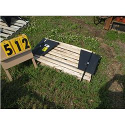 skid loader plate