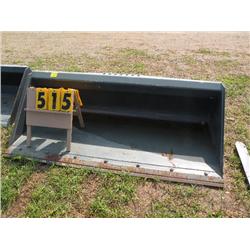 Virnig 84" snow bucket