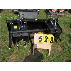 72" twin cylinder grapple bucket