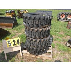 Qty 4 tires  12-16.5  sold x 4