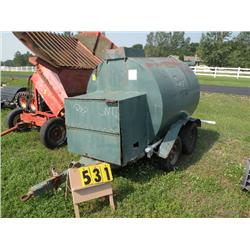 water tank on trailer