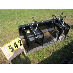 73" twin cylinder grapple bucket