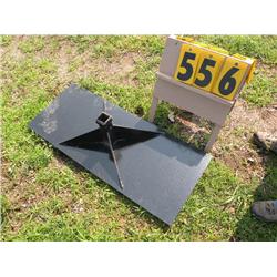 skid steer receiver plate