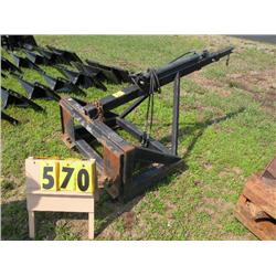 truss jib for skid steer