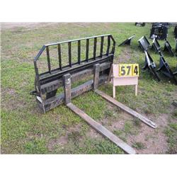 John Deere pallet forks