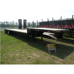1995 Trail King step deck trailer