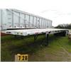 Image 1 : 1998 Benson 48 ft flatbed trailer