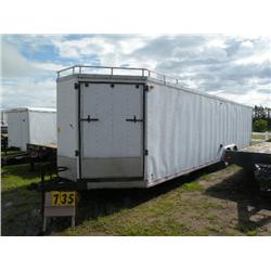 1998 United Express 30 ft enclosed trailer