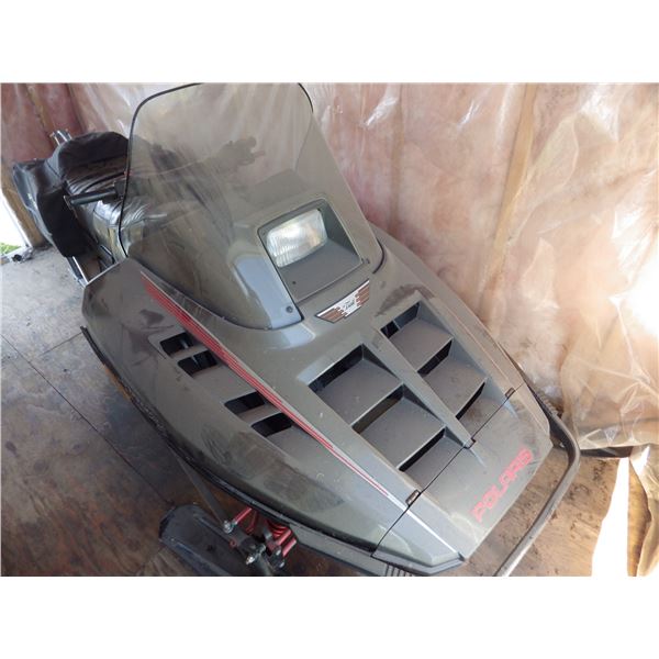 Polaris Indy Trail snowmobile, Serial # 1832843. Model 0910761, Year 1990, Transfer of Ownership Doc