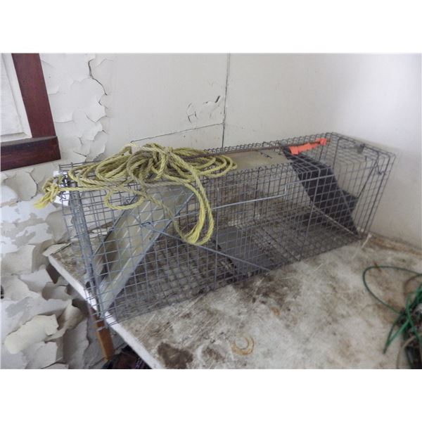 Medium size live animal trap
