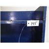 Image 4 : Wood Storage shelf painted blue