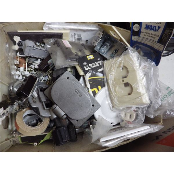 electrical wire and assorted electrical items