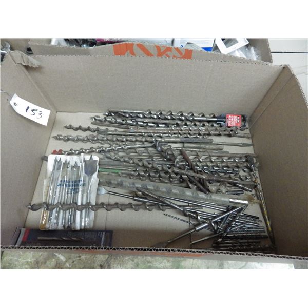 wood auger bits and metal bits