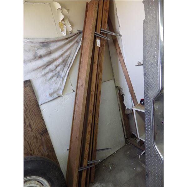 three quarter inch shelving with brackets