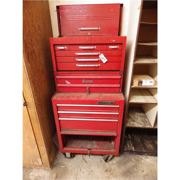 mechanics tool chests  -- two drawer one is snap on