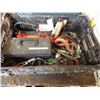 Image 1 : emergency kit , roadside flare,  Bale hooks , etc