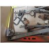 Image 2 : shop built gate hinges. Shop door track rollers,  etc