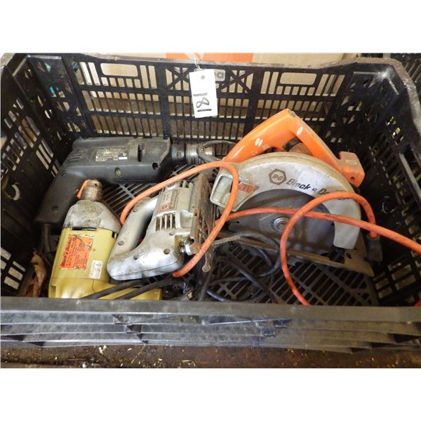 circular saw, Hand drills , jigsaw , All tested working