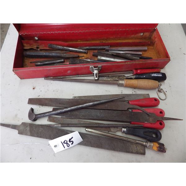 files, chisels and punches