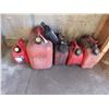 Image 1 : assorted fuel cans