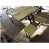 Image 2 : vintage folding picnic Table