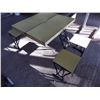 Image 4 : vintage folding picnic Table