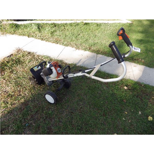 Stihl MM 55 rototiller RUNNING