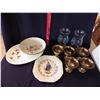 Image 1 : brass style goblets and platers etc