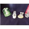 Image 3 : cut glass and small fiqurines