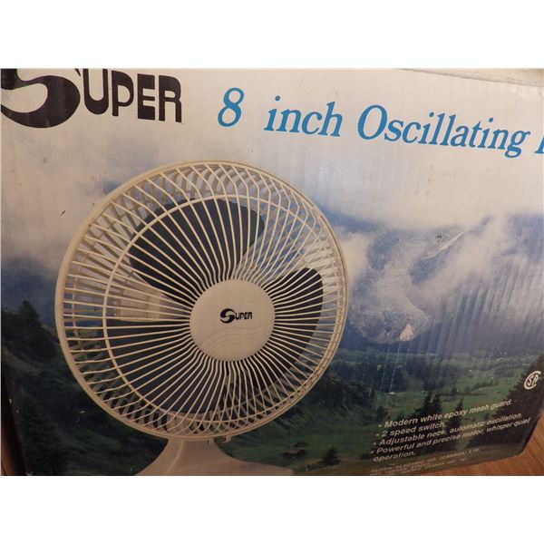 8 inch oscillating fan