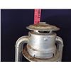 Image 4 : Vintage barn Lantern with blue Glass