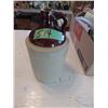 Image 1 : stoneware finger jug  has small chip