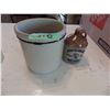 Image 1 : stoneware crock and small finger jug