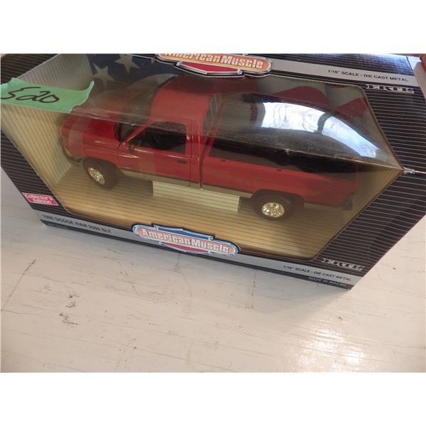 Collectible Ertl - 1995 dodge 2500 SLT Die cast 1/18" scale Truck  inbox