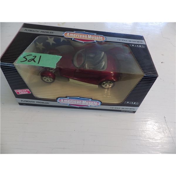 Collectible Ertl - Plymouth Prowler  Die cast 1/18" scale model inbox