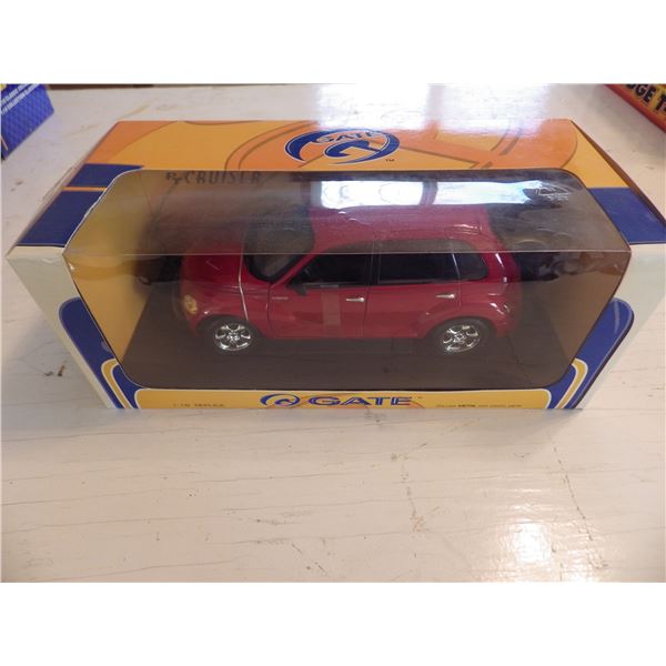 Collectible Gate - Chrysler PT Cruiser Die cast 1/18" scale model inbox