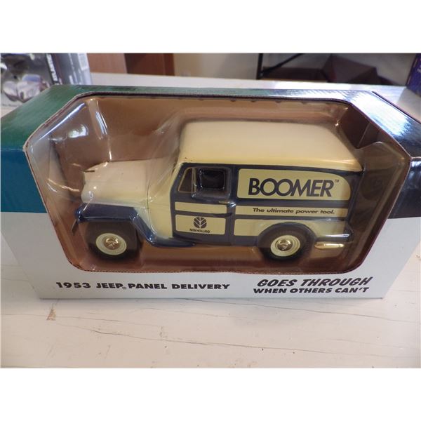 New Holland -- Collectible 1953 Jeep Panel Delivery Die cast  model inbox
